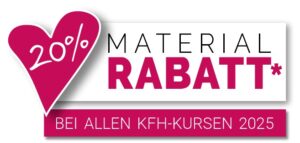 20% Materialrabatt